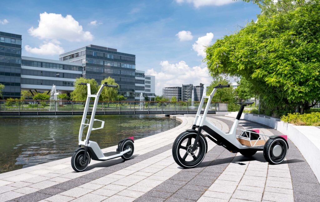 Electric Bicycles with Scooter Features